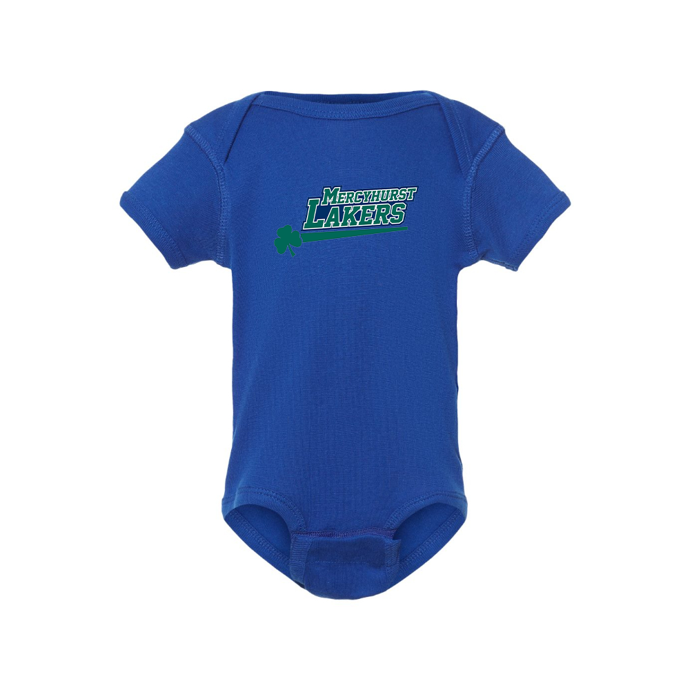 Mercyhurst Lakers Logo Baby Romper Onesie