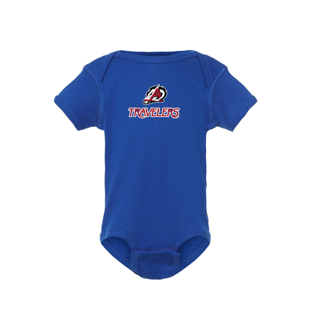 Arkansas Travelers Logo Baby Romper Onesie