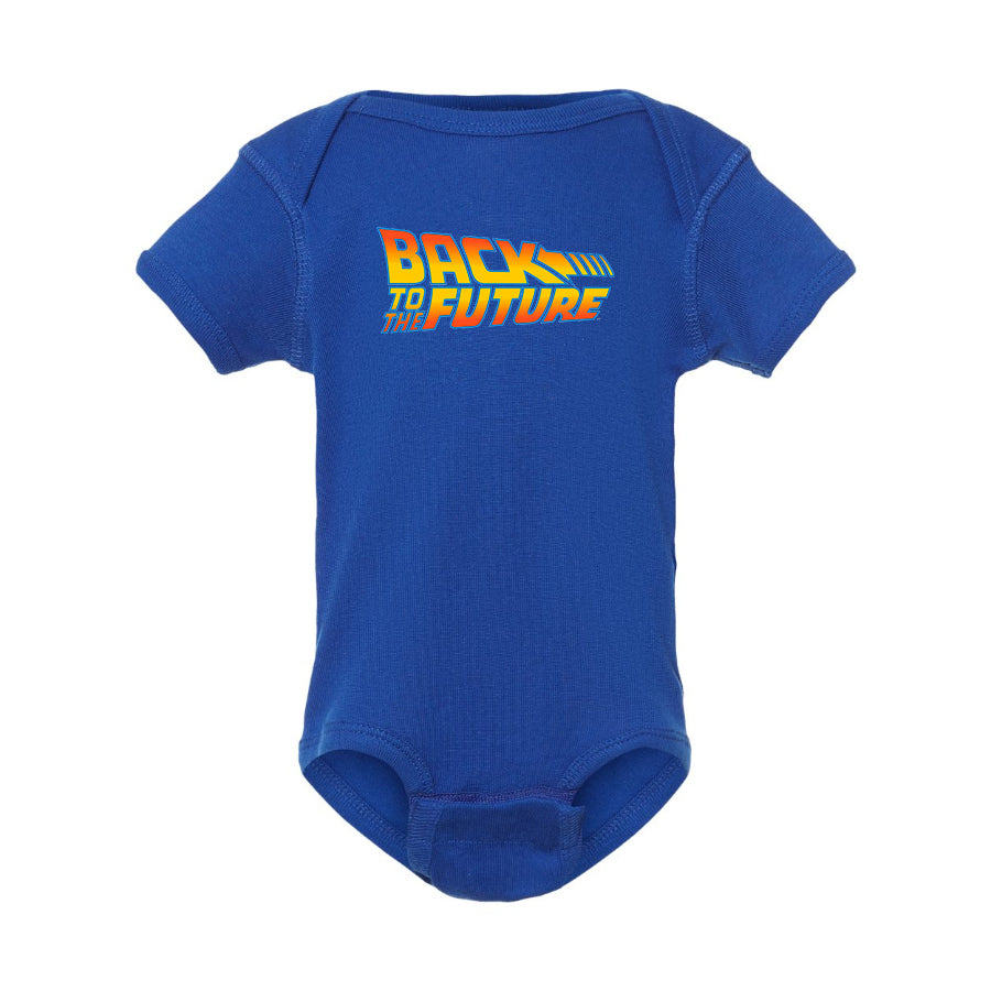 Back To The Future Movie Baby Romper Onesie
