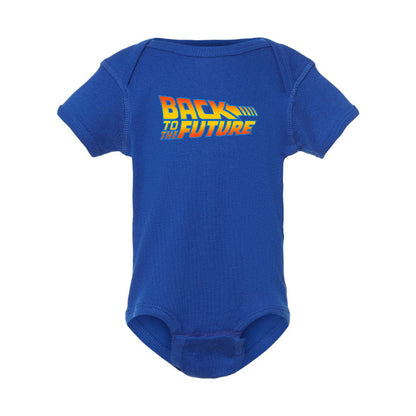 Back To The Future Movie Baby Romper Onesie
