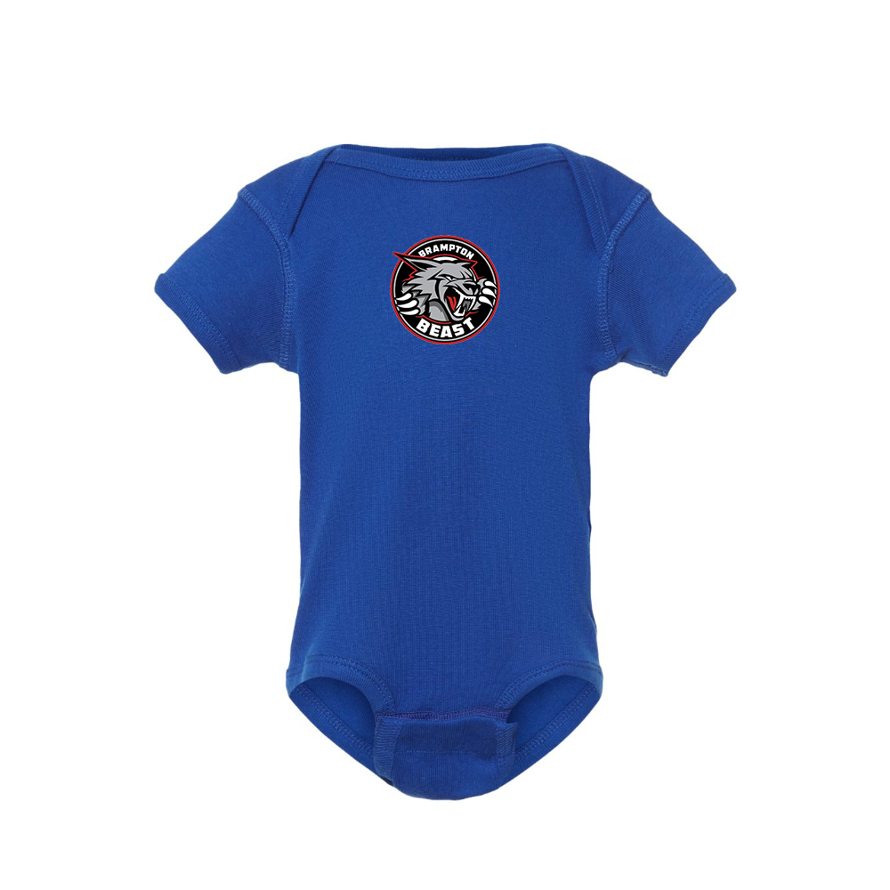 Brampton Beast Logo Baby Romper Onesie