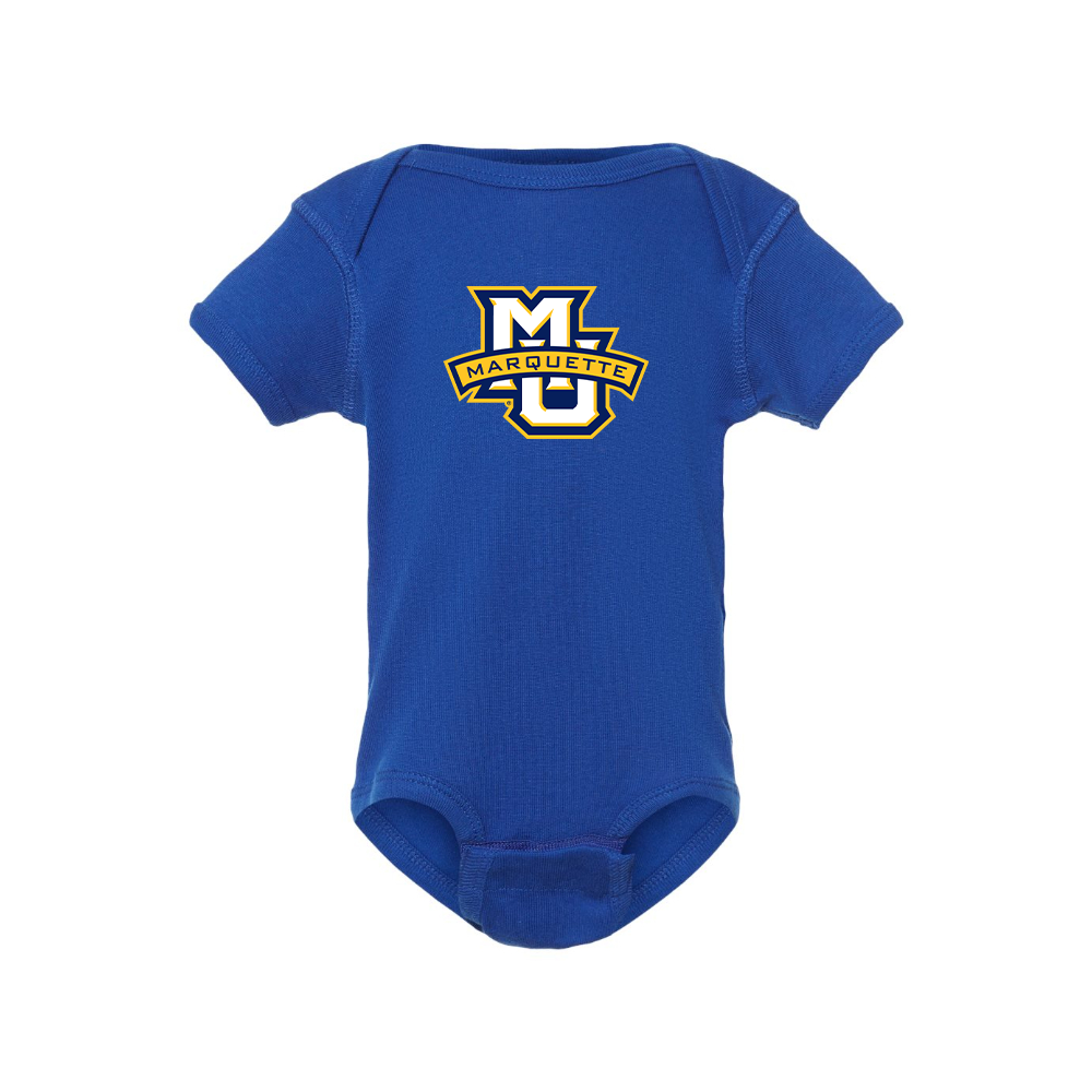 Marquette Golden Eagles Logo Baby Romper Onesie