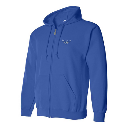Men's Suffolk Sportscars Logo Zipper Hoodie