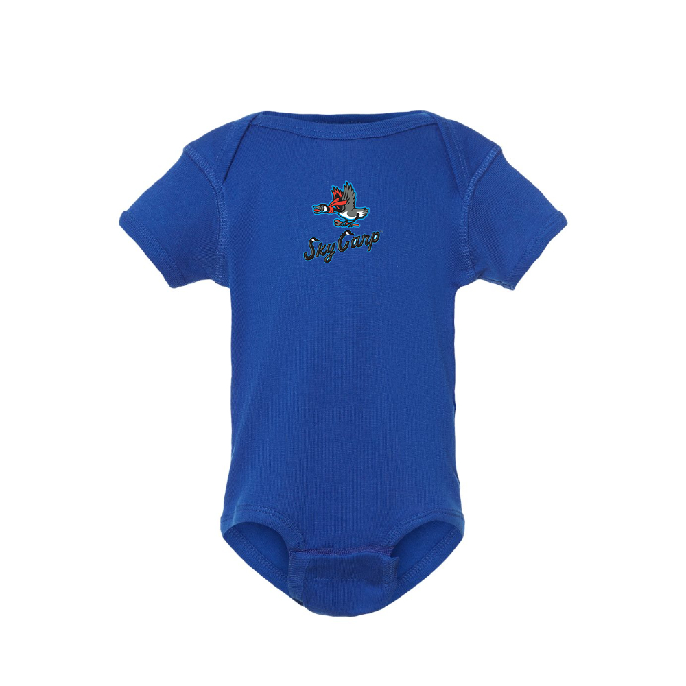 Beloit Sky Carp Logo Baby Romper Onesie
