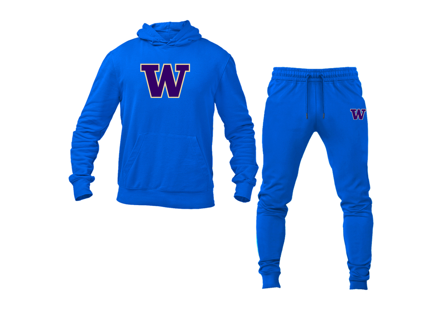 Men's Washington Huskies Hoodie Joggers Set