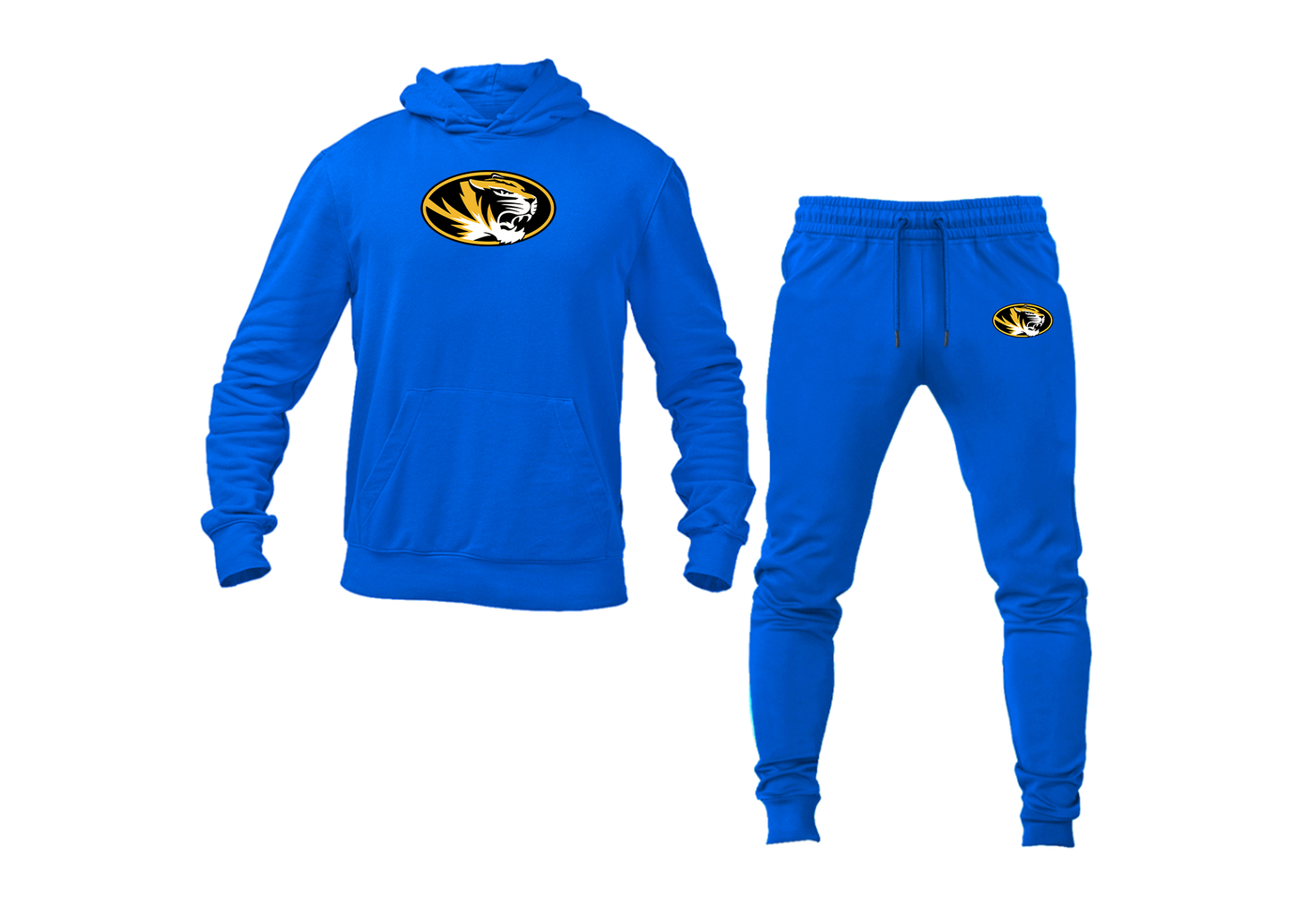 Men's Missouri Tigers Logo Hoodie Joggers Set