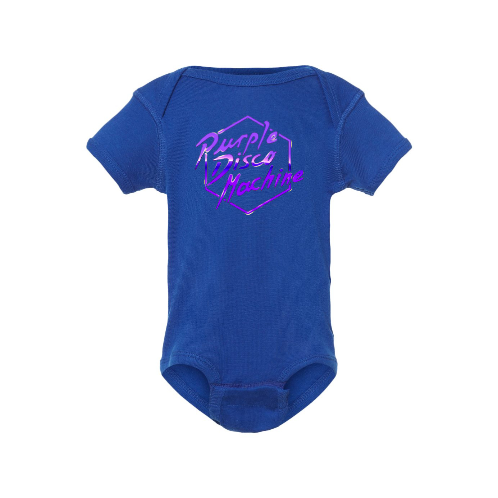 Purple Disco Machine Baby Romper Onesie