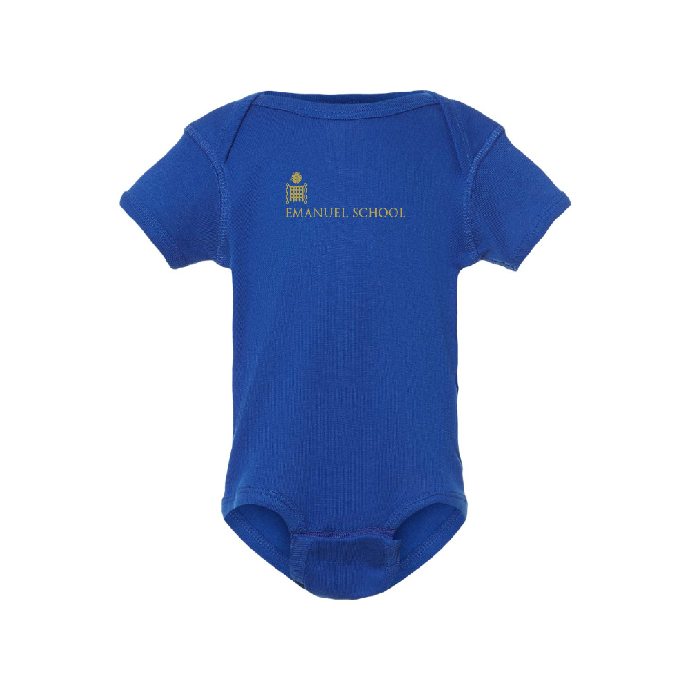 Emanuel School Logo Baby Romper Onesie