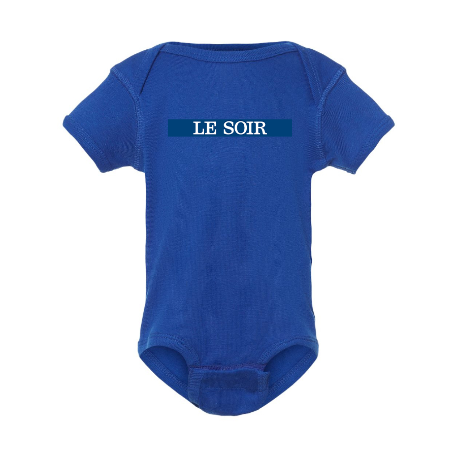 Le soir Logo Baby Romper Onesie