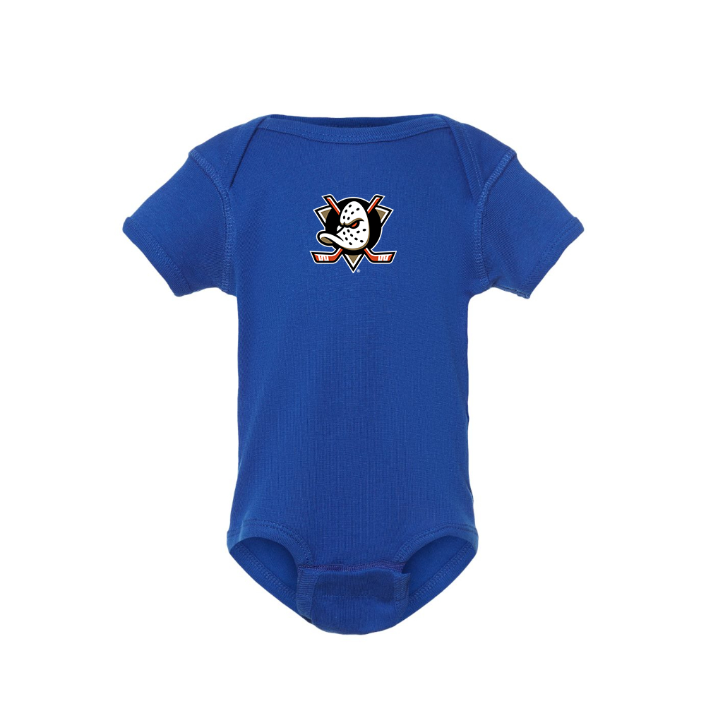 Anaheim Ducks Logo Baby Romper Onesie