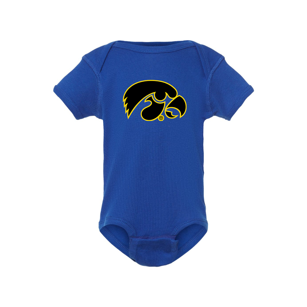 Lowa Hawkeyes Logo Baby Romper Onesie
