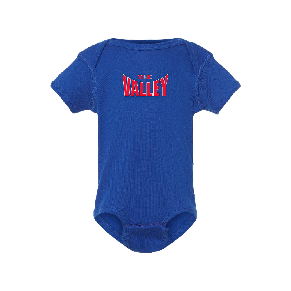 Missouri Valley Conference Logo Baby Romper Onesie