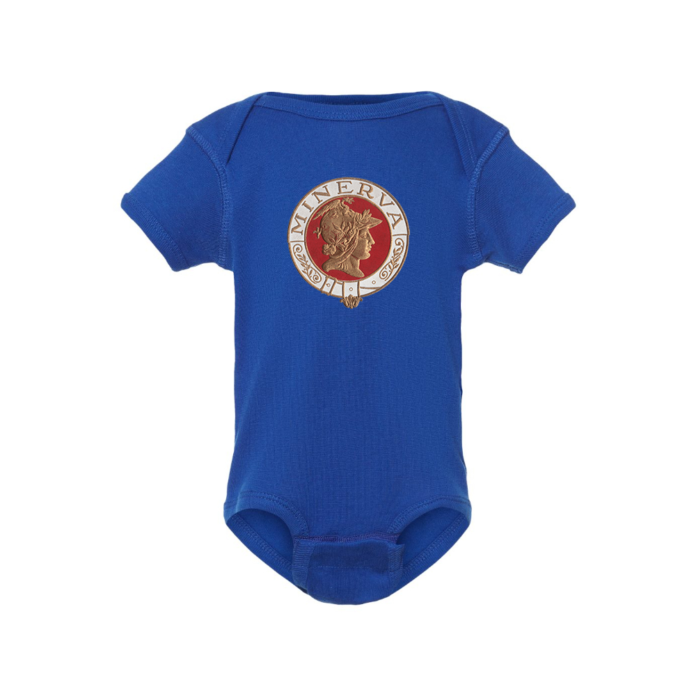 Minerva Cars Logo Baby Romper Onesie