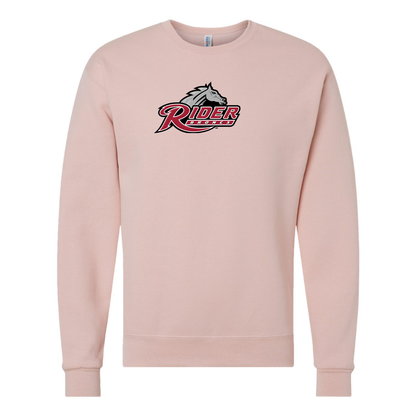 Men's Rider Broncs Logo  JERZEES NuBlend Crewneck Sweatshirt