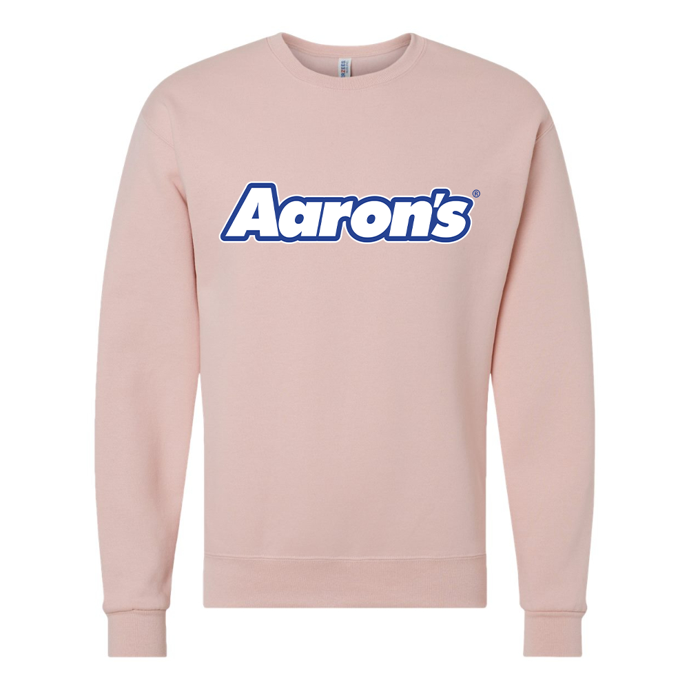 Men's Aaron_s Logo  JERZEES NuBlend Crewneck Sweatshirt