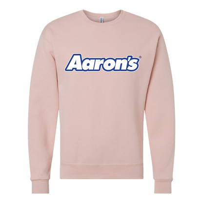 Men's Aaron_s Logo  JERZEES NuBlend Crewneck Sweatshirt