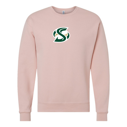 Men's Sacramento State Hornets Logo   JERZEES NuBlend Crewneck Sweatshirt