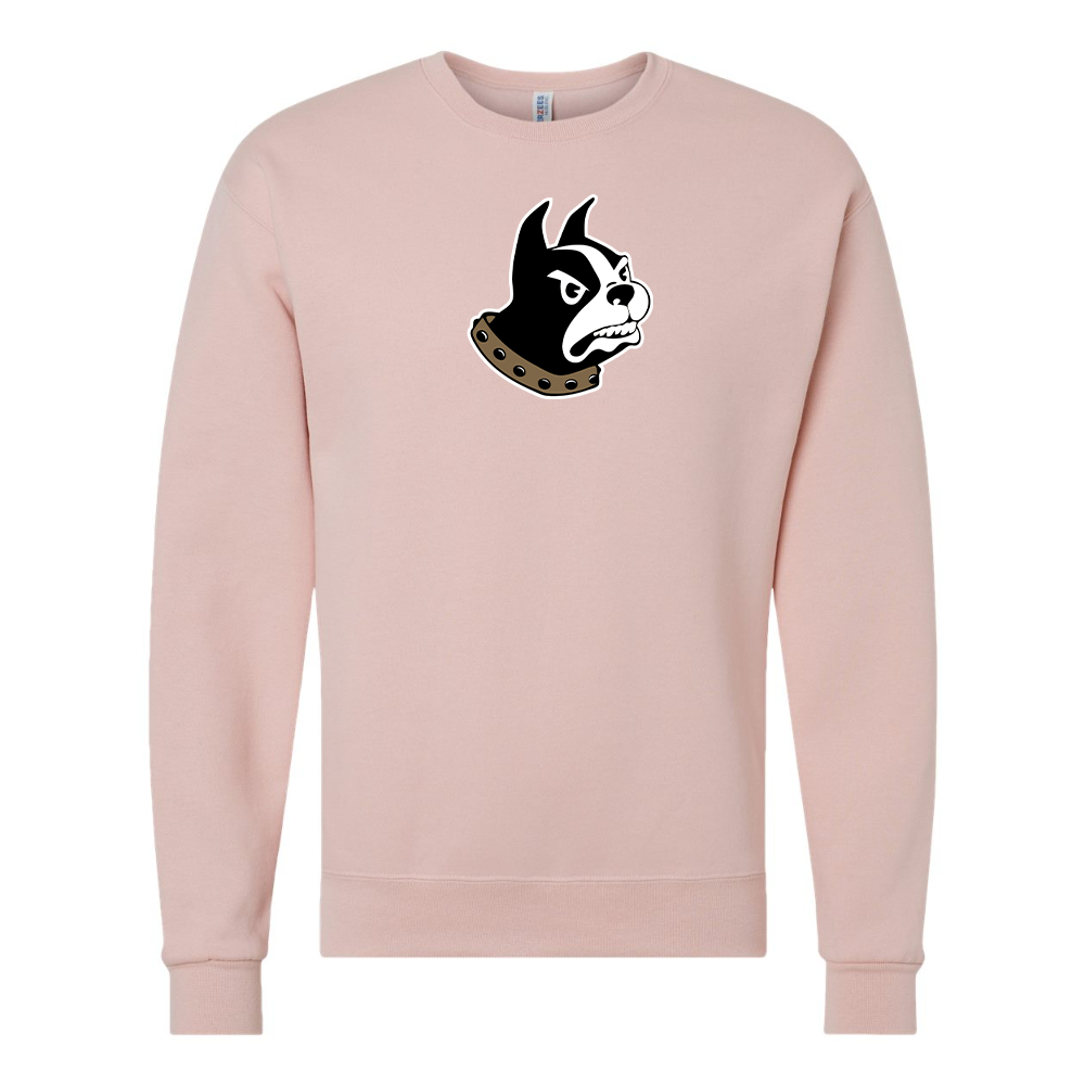 Men's Wofford Terriers JERZEES NuBlend Crewneck Sweatshirt