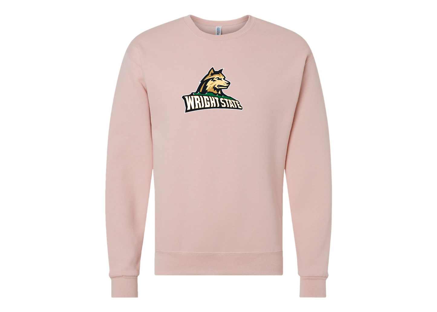 Men's Wright State Raiders JERZEES NuBlend Crewneck Sweatshirt