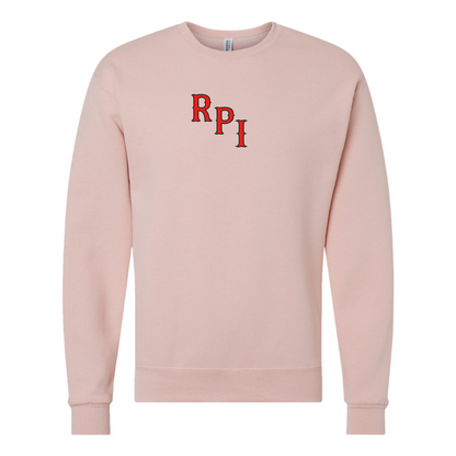 Men's RPI Engineers Logo JERZEES NuBlend Crewneck Sweatshirt