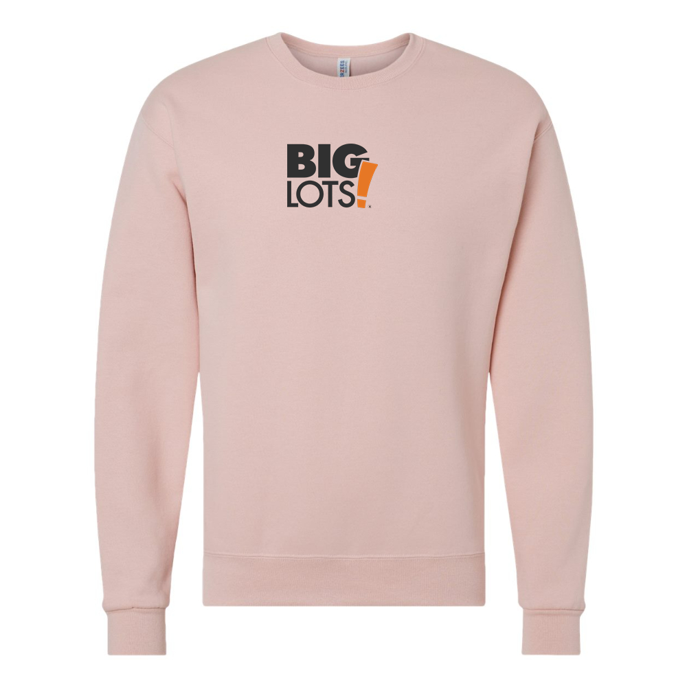 Men's Big Lots Logo  JERZEES NuBlend Crewneck Sweatshirt
