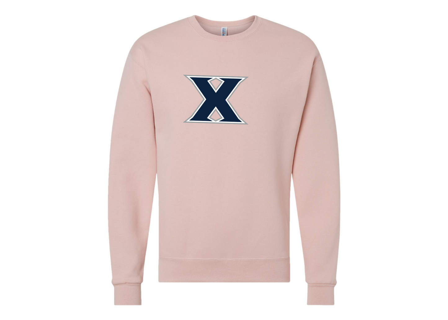 Men's Xavier Musketeers JERZEES NuBlend Crewneck Sweatshirt