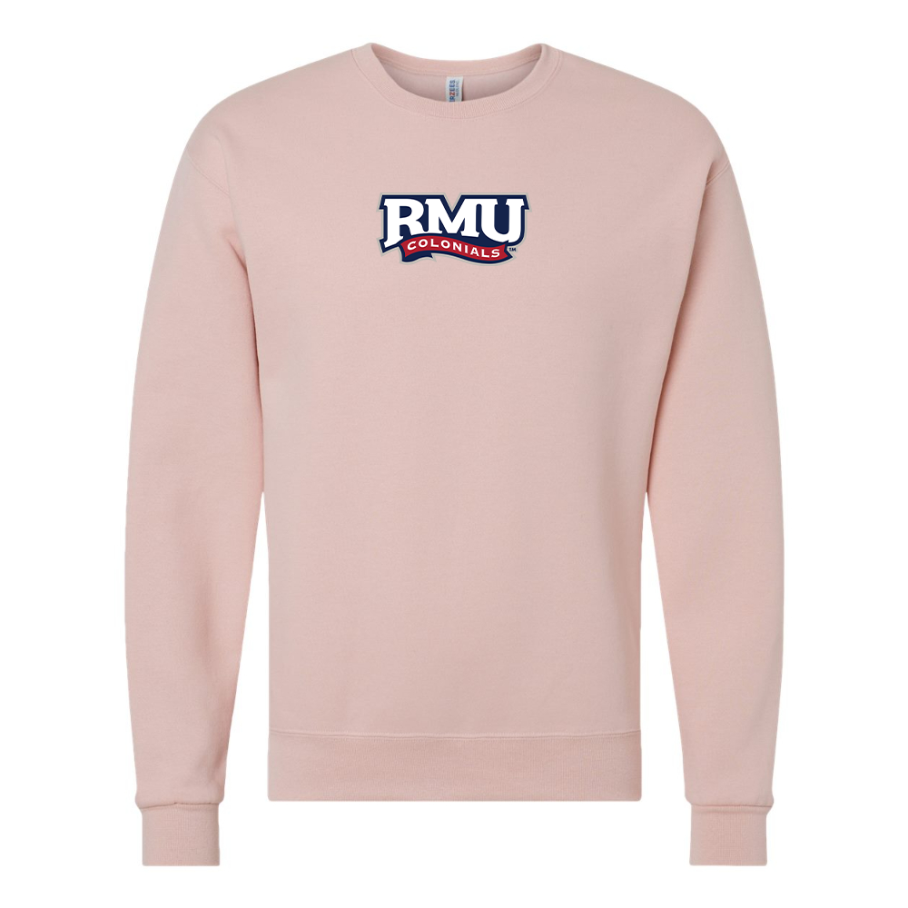 Men's Robert Morris Colonials Logo JERZEES NuBlend Crewneck Sweatshirt