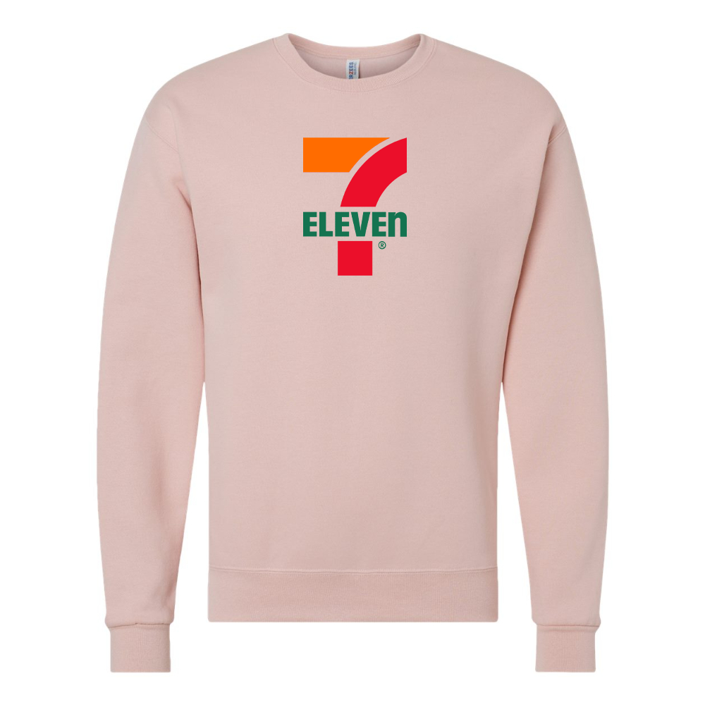 Men's 7 Eleven Logo  JERZEES NuBlend Crewneck Sweatshirt