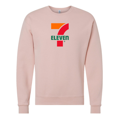 Men's 7 Eleven Logo  JERZEES NuBlend Crewneck Sweatshirt