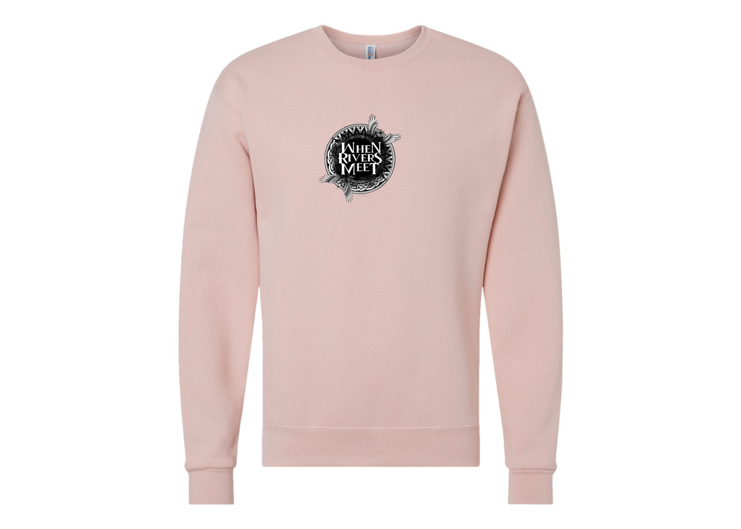 Men's When Rivers Meet JERZEES NuBlend Crewneck Sweatshirt