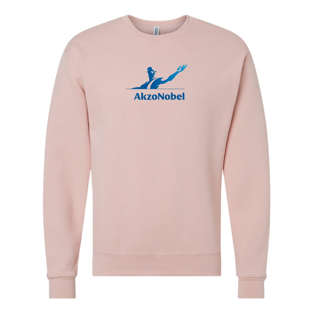 Men's AkzoNobel Logo JERZEES NuBlend Crewneck Sweatshirt