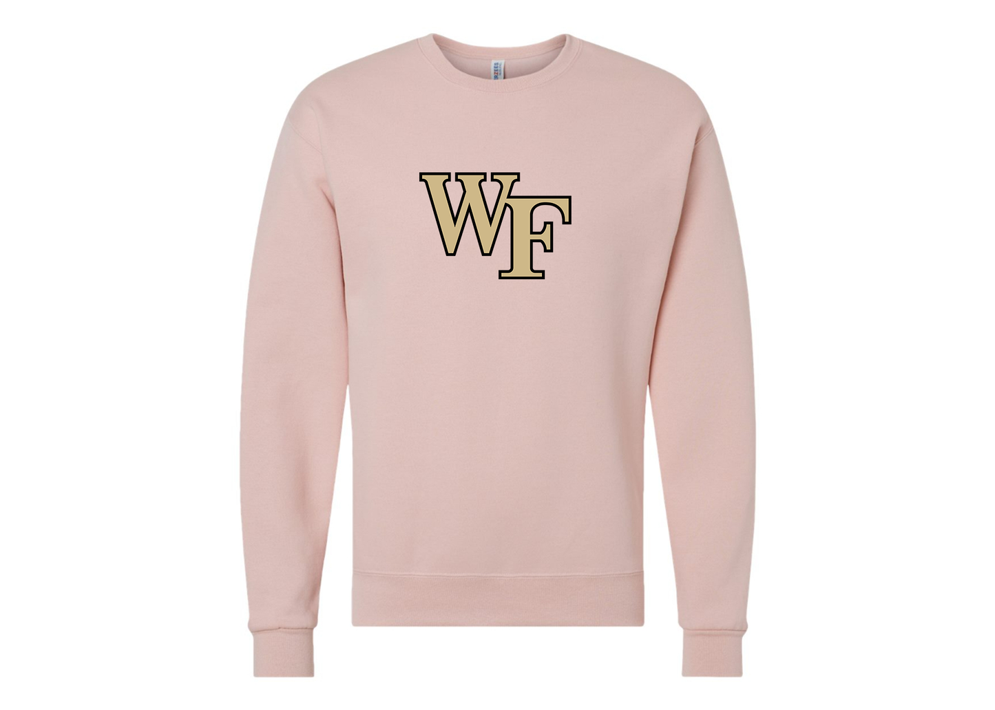 Men's Wake Forest Demon Deacons JERZEES NuBlend Crewneck Sweatshirt