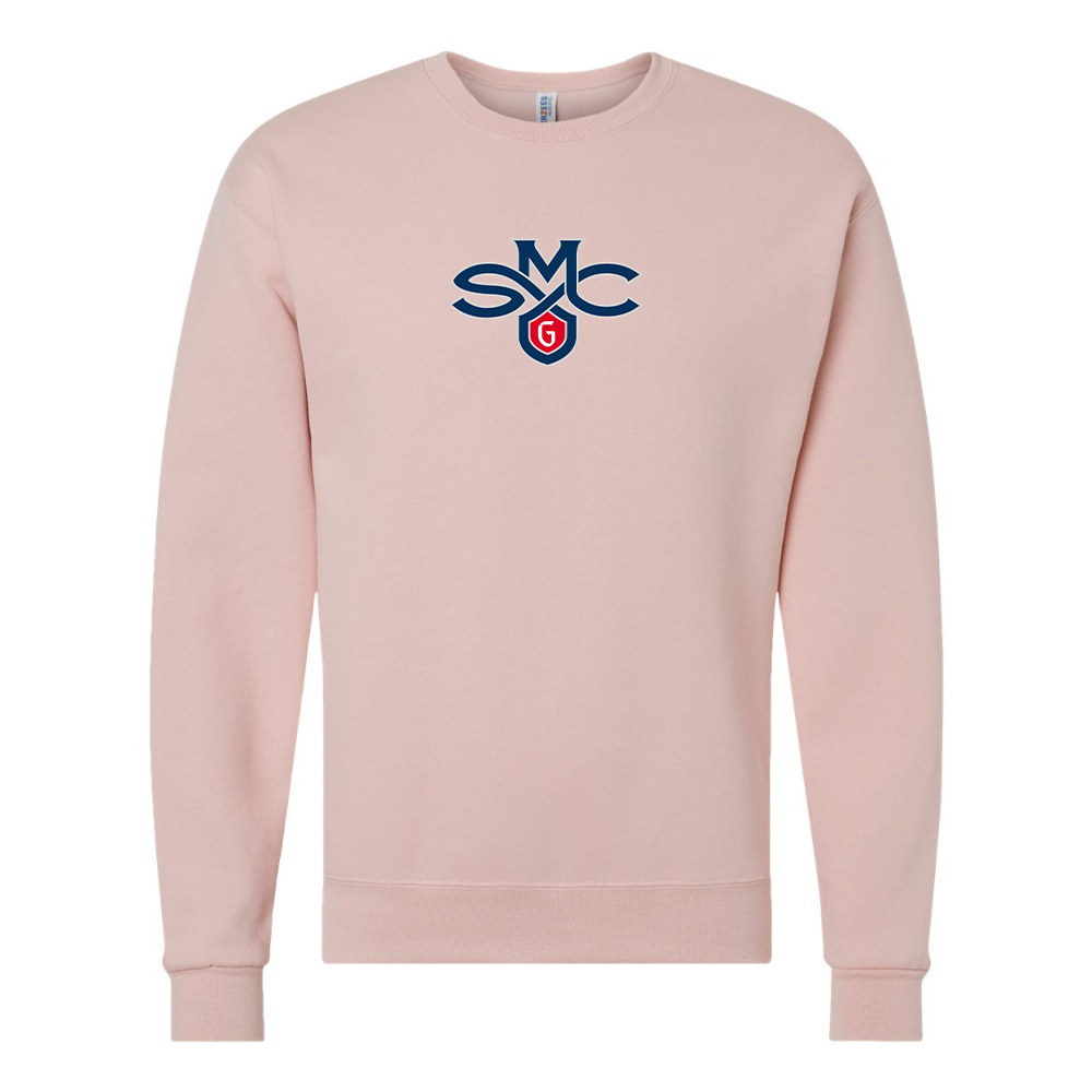 Men's Saint Marys Gaels Logo  JERZEES NuBlend Crewneck Sweatshirt
