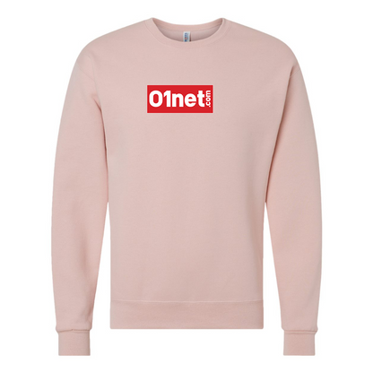 Men's 01net Logo JERZEES NuBlend Crewneck Sweatshirt