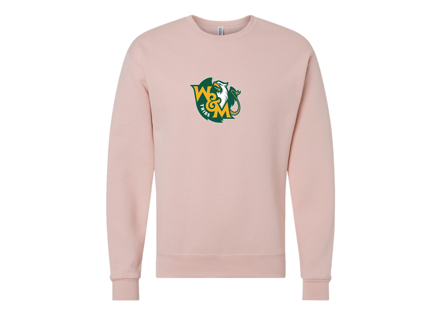 Men's William and Mary Tribe JERZEES NuBlend Crewneck Sweatshirt