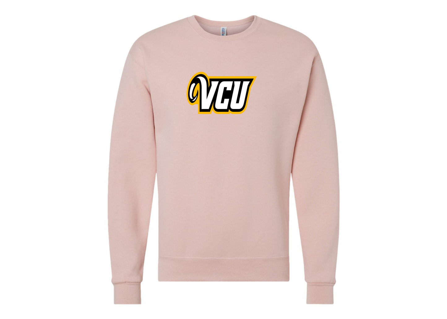 Men's Virginia Commonwealth Rams JERZEES NuBlend Crewneck Sweatshirt