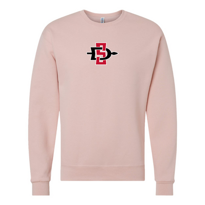 Men's San Diego State Aztecs Logo  JERZEES NuBlend Crewneck Sweatshirt