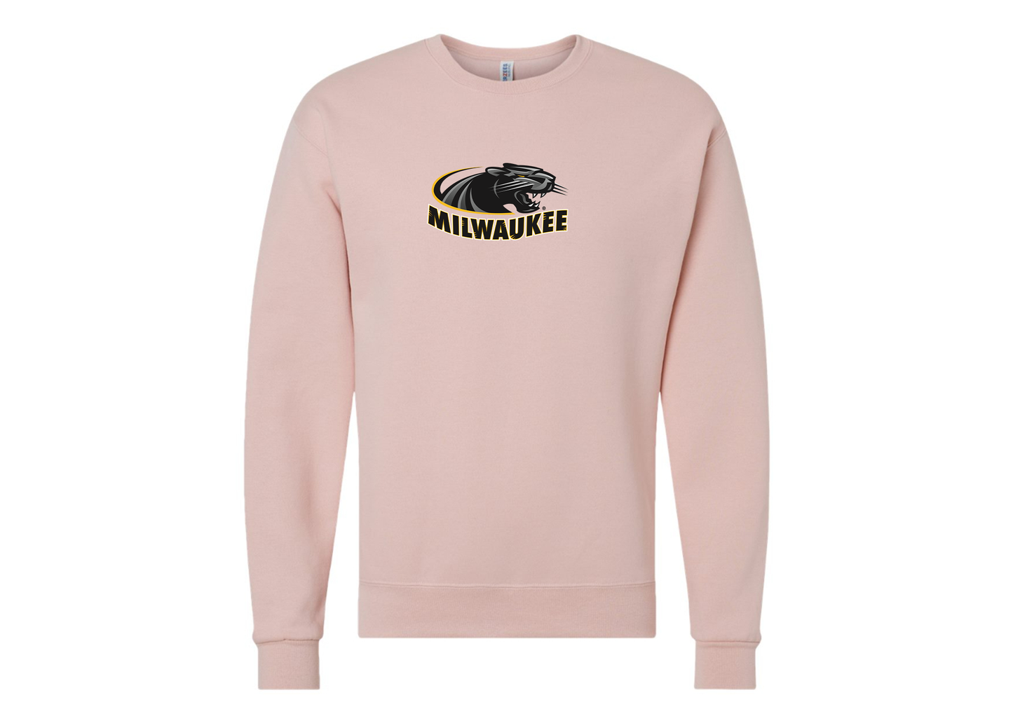 Men's Wisconsin Milwaukee Panthers JERZEES NuBlend Crewneck Sweatshirt