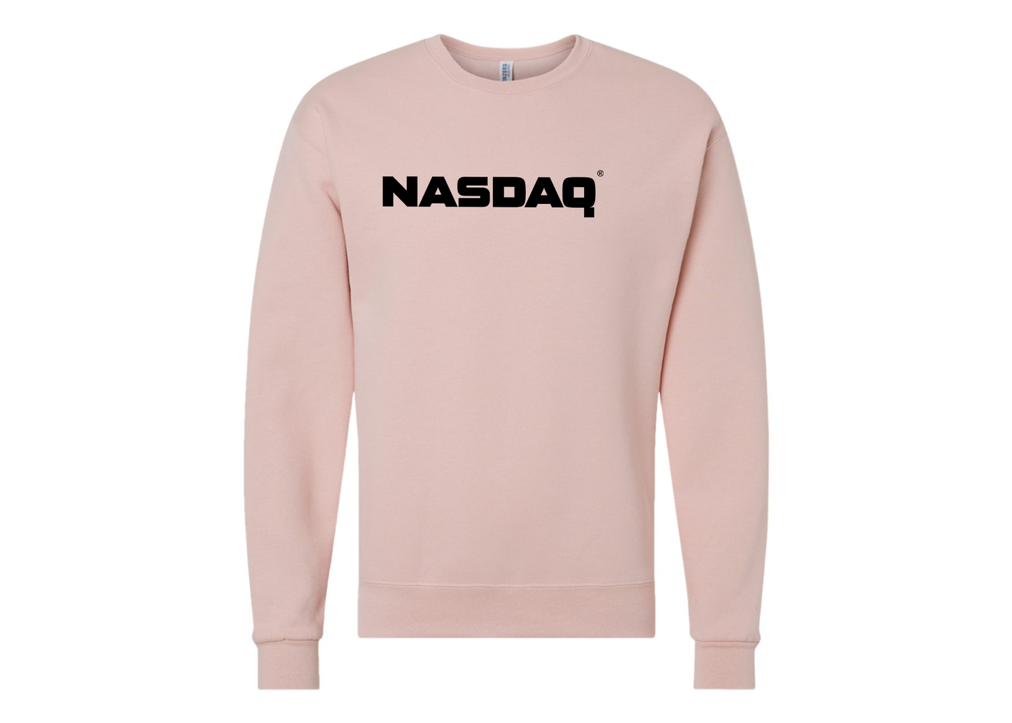 Men's Nasdaq Logo  JERZEES NuBlend Crewneck Sweatshirt