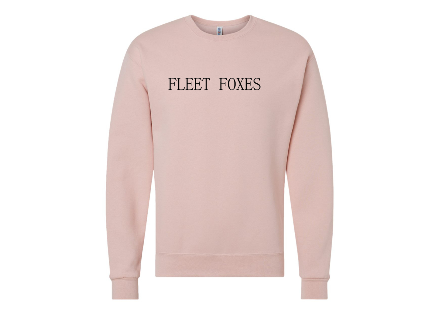 Men's Fleet Foxes Logo  JERZEES NuBlend Crewneck Sweatshirt