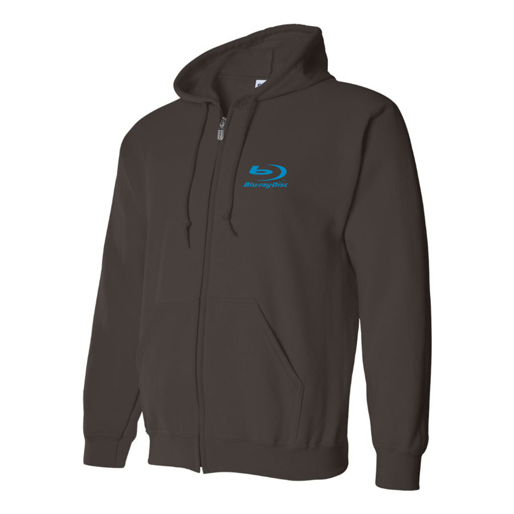 Men's Blu-Ray Logo Zipper Hoodie