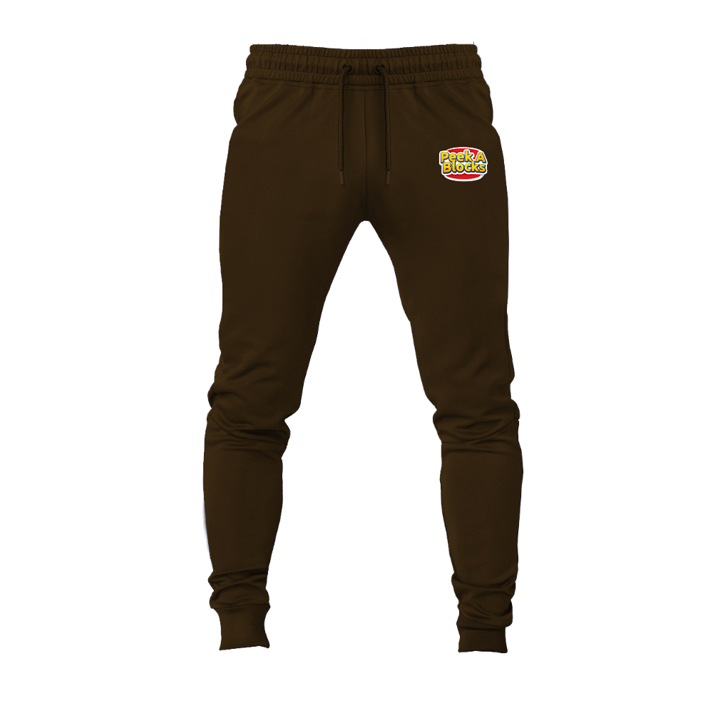 Men's Peek A Blocks Logo Joggers Sweatpants