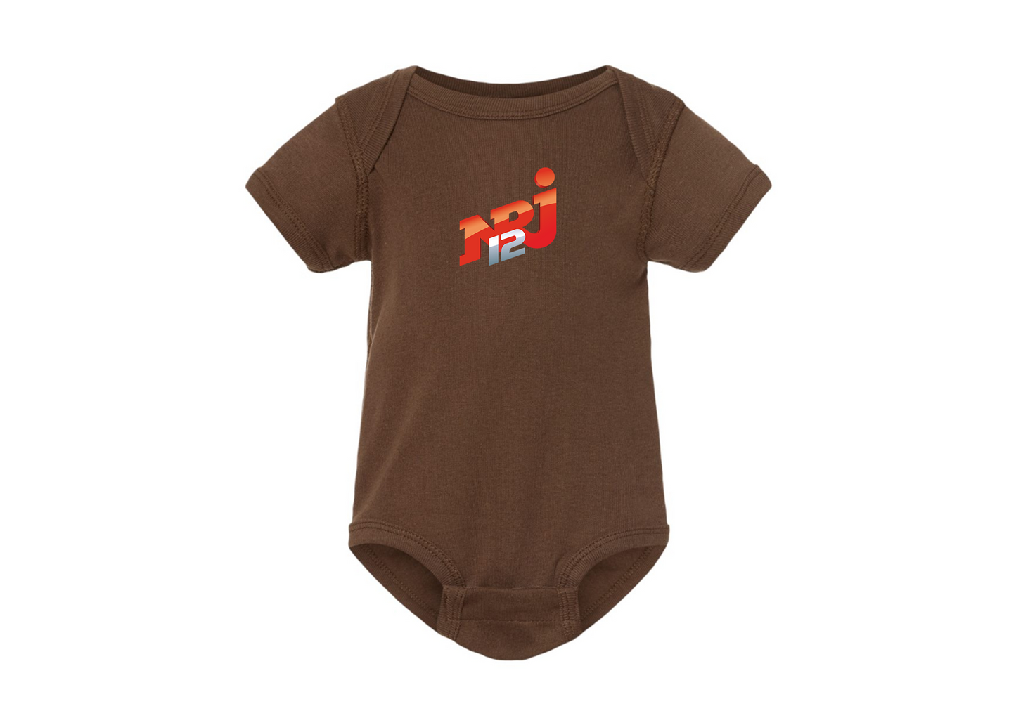 NRJ 12 Logo Rabbit Skins Infant Baby Rib Bodysuit