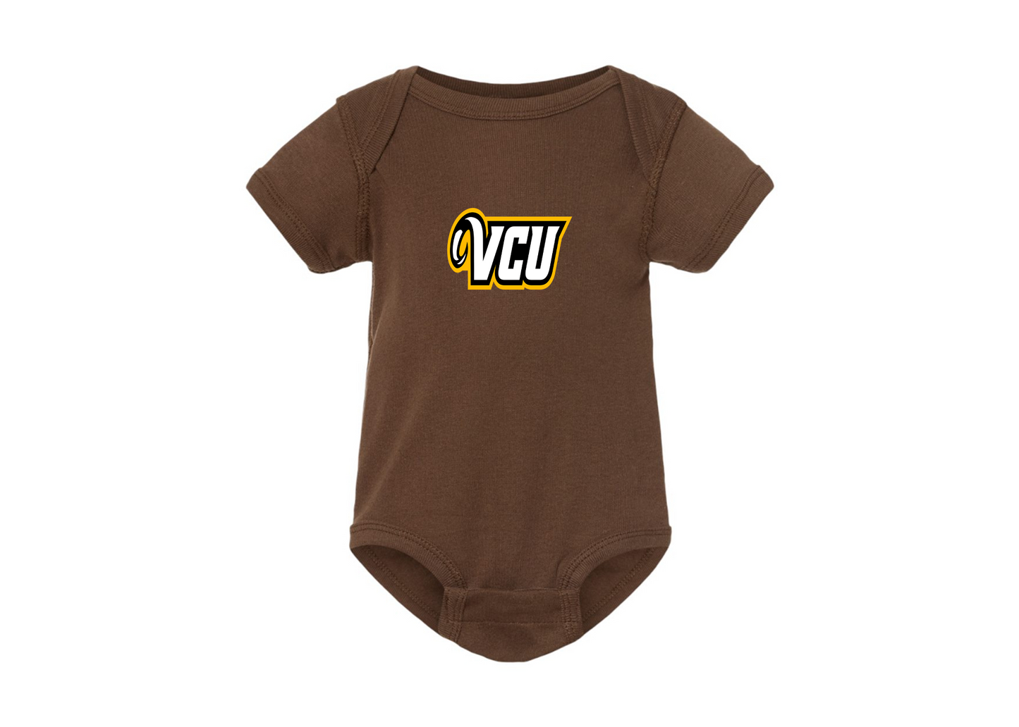 Virginia Commonwealth Rams Rabbit Skins Infant Baby Rib Bodysuit