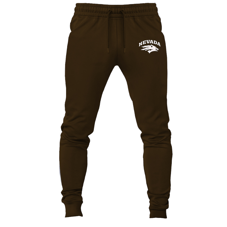 Men's Nevada Wolf Pack Logo Joggers Sweatpants