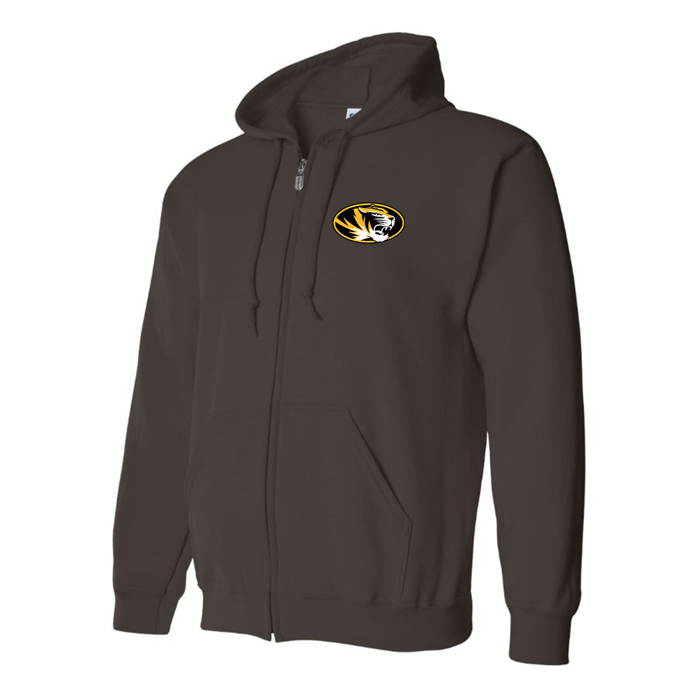 Men's Missouri Tigers Logo Zipper Hoodie