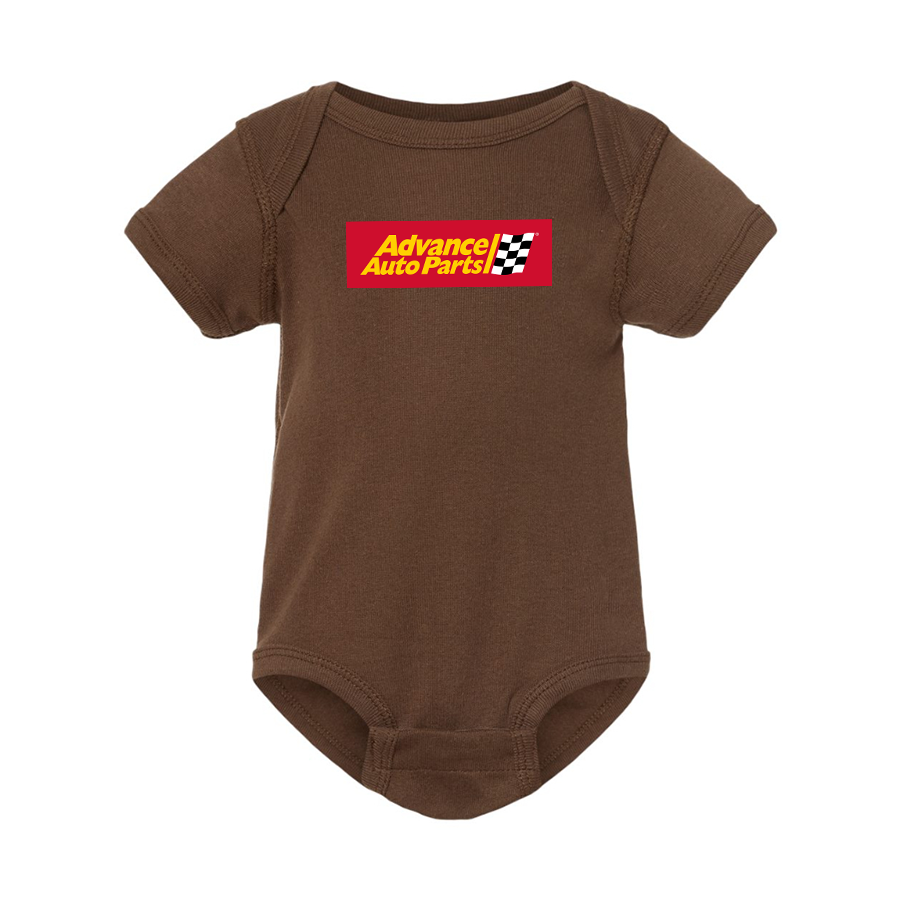 Advance Auto Parts Logo  Rabbit Skins Infant Baby Rib Bodysuit