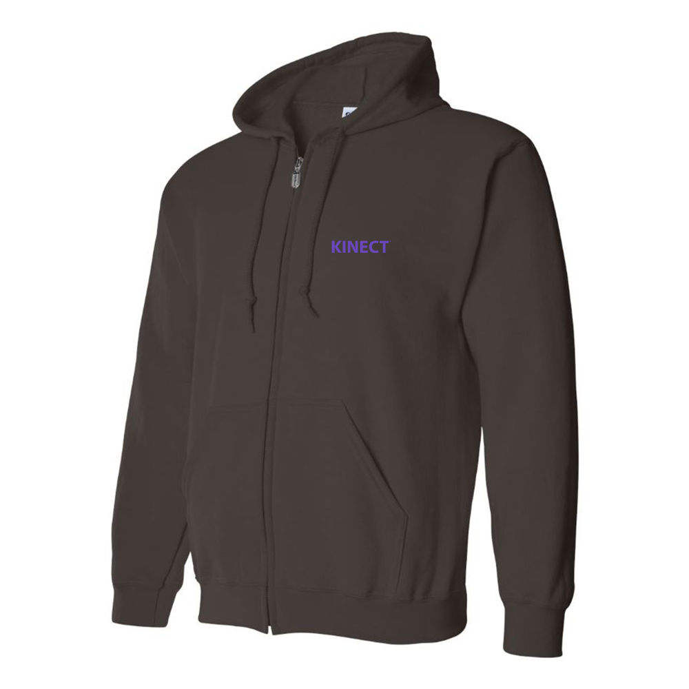 Men's Kinect Logo Zipper Hoodie