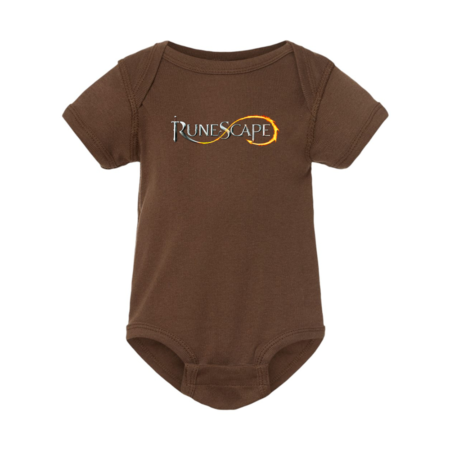 Runescape Logo Rabbit Skins Infant Baby Rib Bodysuit