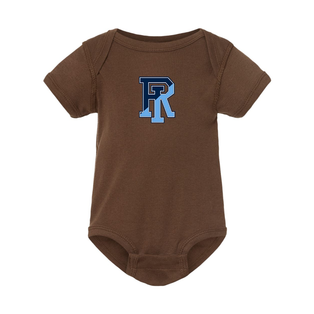 Rhode Island Rams Logo Rabbit Skins Infant Baby Rib Bodysuit